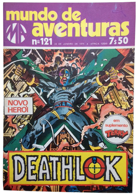 Deathlok, 1976, Mundo de Aventuras, 121