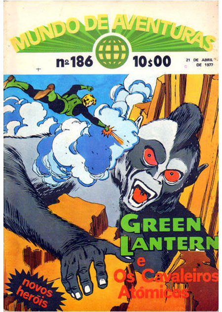 Lanterna Verde, 1977, Mundo de Aventuras, 186