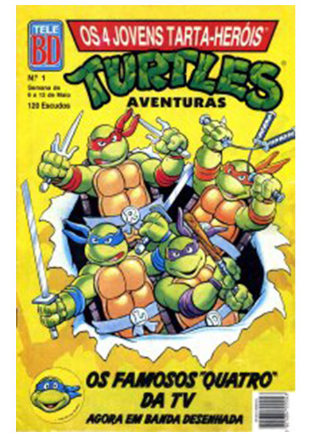 Tartarugas Ninja, 1991, Os 4 Jovens Tarta-heróis, 1