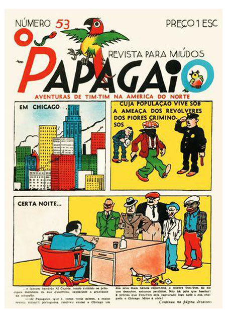 Tintin, 1936, O Papagaio, 53