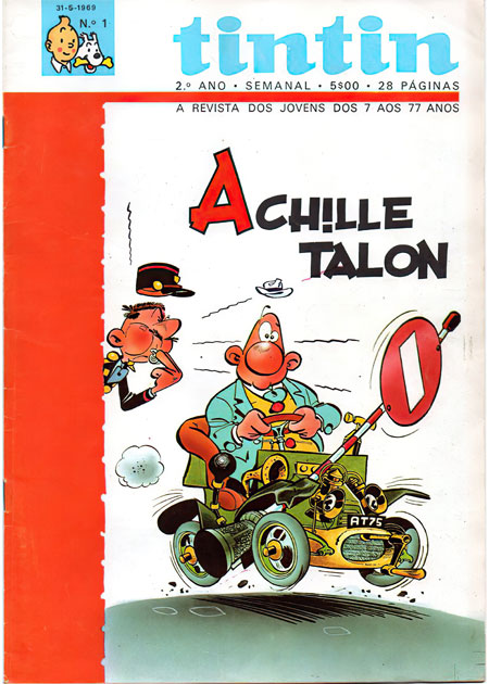 Achille Talon, Tintin, nº126
